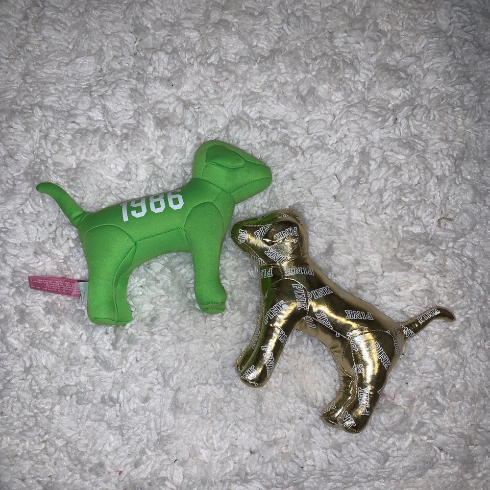 2 Victoria’s Secret PINK Dogs